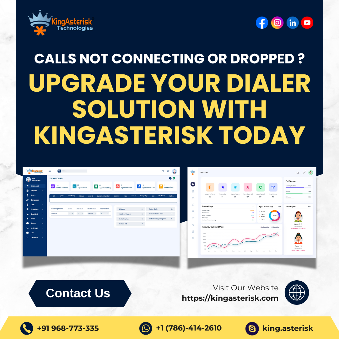 Upgrade your dialer solution with Kingasterisk today